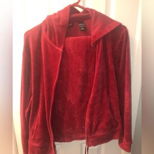 Velvet zip hoodie snd pants